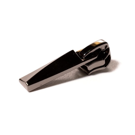 [E04107] Бегунок Т7 "JX" декоративный №7 (615) темная гальваника