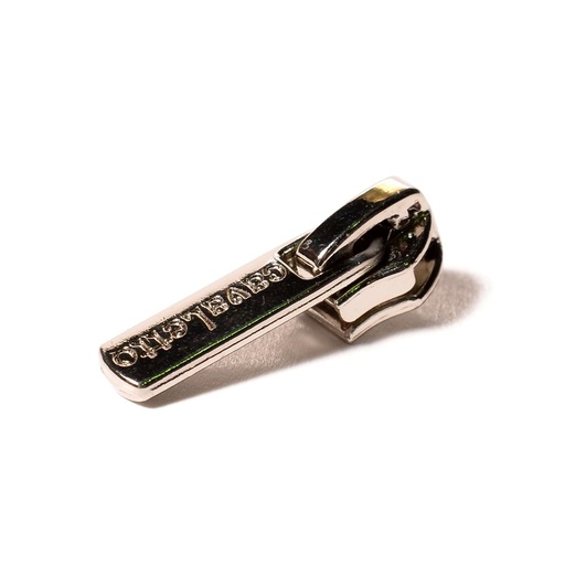 [E04117] Бегунок Т7 "JX" декоративный №12 CAVALETTO (0221) светлая гальваника