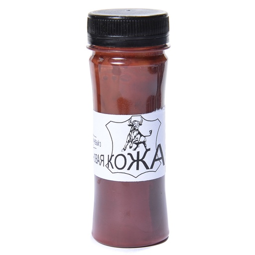 [Е07608] Краска для гладкой кожи 100г, коричневая 03