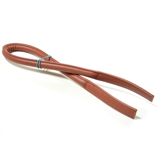 Ручка сумочная 75см,кругл,узк. (2298) т-рыжий