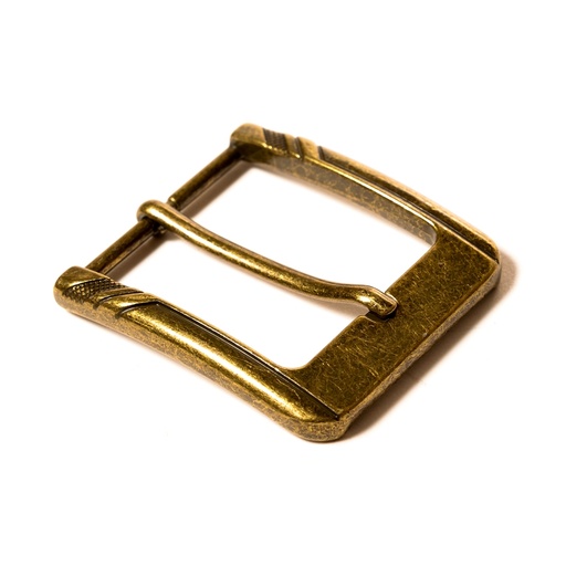 Пряжка для ремня 40мм (В8576) античная бронза